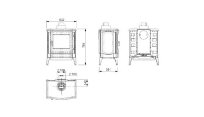 Stufa classica a gas S 35 - immagine 2